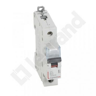 Wyłącznik Nadprądowy S 301 1P B3A 6kA DX3 407427 LEGRAND (407427)