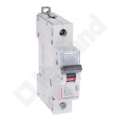 Wyłącznik Nadprądowy S 301 1P B13A 6kA DX3 407431 LEGRAND (407431)