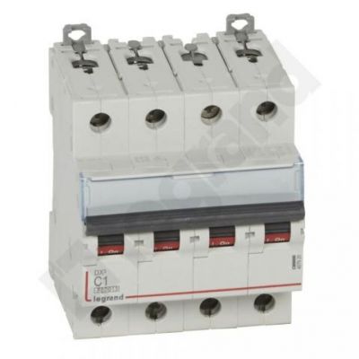 Wyłącznik Nadprądowy S 304 4P C1A 6kA DX3 407920 LEGRAND (407920)