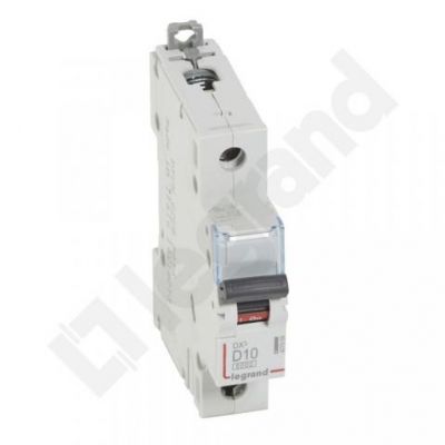 Wyłącznik Nadprądowy S 301 1P D10A 6kA DX3 407969 LEGRAND (407969)