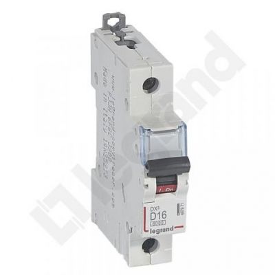 Wyłącznik Nadprądowy S 301 1P D16A 6kA DX3 407971 LEGRAND (407971)