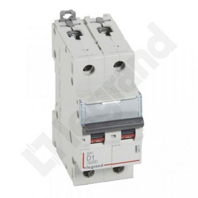 Wyłącznik Nadprądowy S 302 2P D1A 6kA DX3 408023 LEGRAND (408023)
