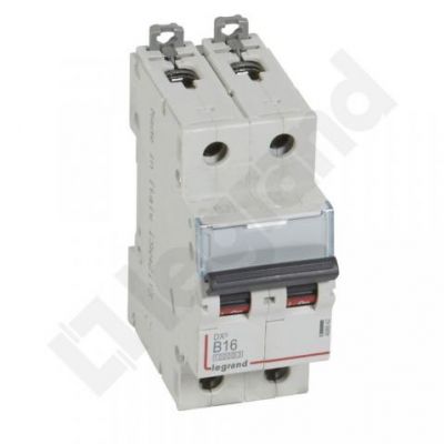 Wyłącznik Nadprądowy S 312 2P B16A 10000A DX3 408942 LEGRAND (408942)