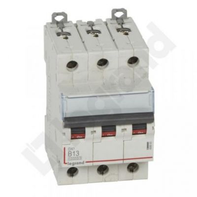 Wyłącznik Nadprądowy S 313 3P B13A 10000A DX3 408990 LEGRAND (408990)