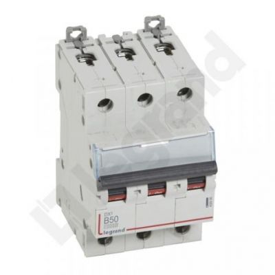 Wyłącznik Nadprądowy S 313 3P B50A 10000A DX3 408996 LEGRAND (408996)