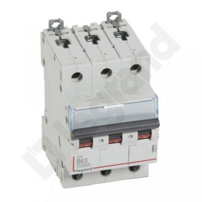 Wyłącznik Nadprądowy S 313 3P B63A 10000A DX3 408997 LEGRAND (408997)