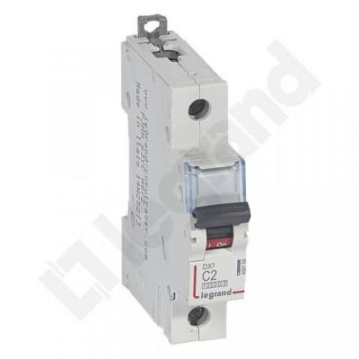 Wyłącznik Nadprądowy S 311 1P C2A 10000A DX3 409108 LEGRAND (409108)