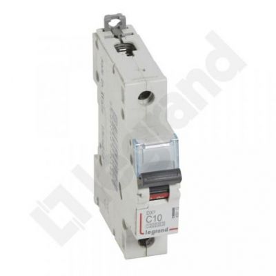 Wyłącznik Nadprądowy S 311 1P C10A 10000A DX3 409112 LEGRAND (409112)