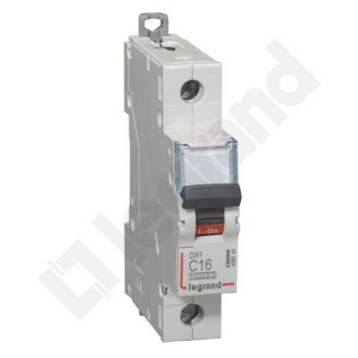 Wyłącznik Nadprądowy S 311 1P C16A 10000A DX3 409114 LEGRAND (409114)