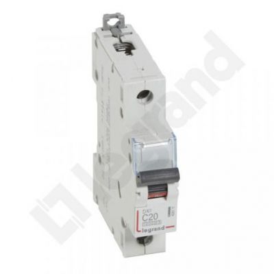 Wyłącznik Nadprądowy S 311 1P C20A 10000A DX3 409115 LEGRAND (409115)