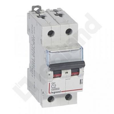 Wyłącznik Nadprądowy S 312 2P C2A 10000A DX3 409196 LEGRAND (409196)