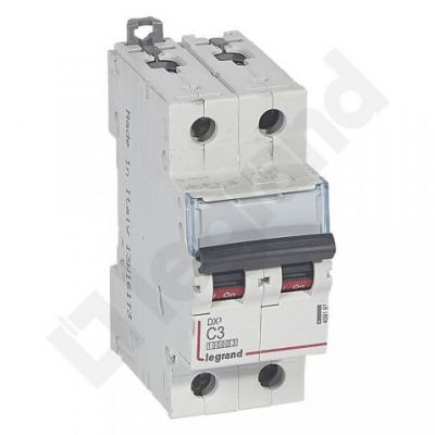 Wyłącznik Nadprądowy S 312 2P C3A 10000A DX3 409197 LEGRAND (409197)