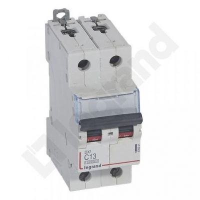 Wyłącznik Nadprądowy S 312 2P C13A 10000A DX3 409201 LEGRAND (409201)