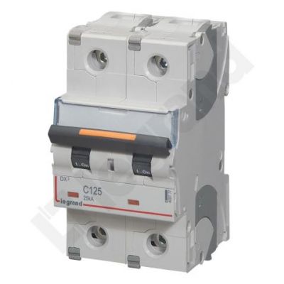 Wyłącznik Nadprądowy S322 C125 2P 125A 25Ka DX3 409777 LEGRAND (409777)