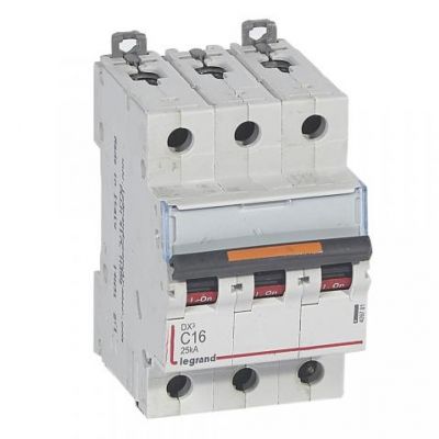 Wyłącznik Nadprądowy S323 C16 3P 16A 25Ka DX3 409781 LEGRAND (409781)
