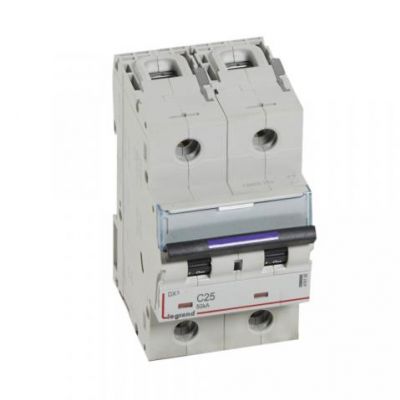 Wyłącznik Nadprądowy S322 C25 2P 25A 50Ka DX3 410150 LEGRAND (410150)