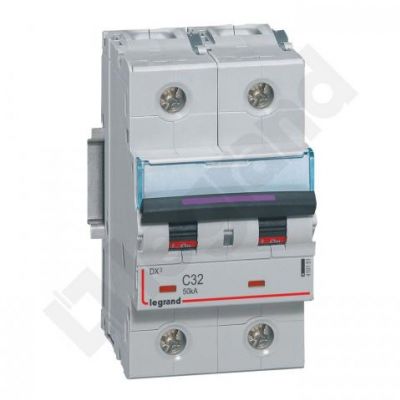 Wyłącznik Nadprądowy S322 C32 2P 32A 50Ka DX3 410151 LEGRAND (410151)