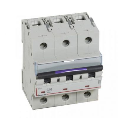 Wyłącznik Nadprądowy S323 C16 3P 16A 50Ka DX3 410161 LEGRAND (410161)