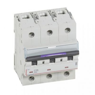 Wyłącznik Nadprądowy S323 C25 3P 25A 50Ka DX3 410163 LEGRAND (410163)