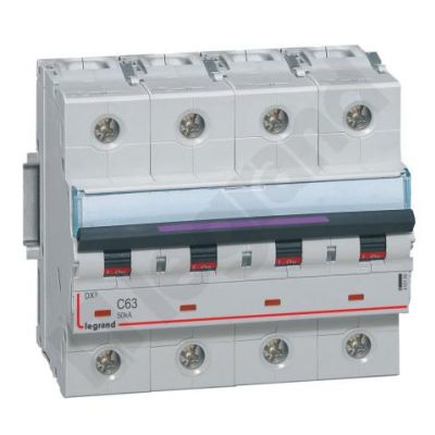 Wyłącznik Nadprądowy S324 C63 4P 63A 50Ka DX3 410180 LEGRAND (410180)