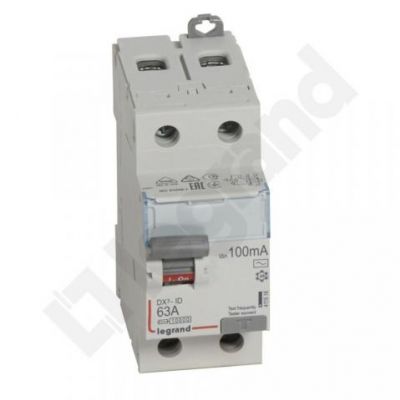 Wyłącznik Różnicowoprądowy P 302 2P 63A 100Ma Typ AC DX3 411516 LEGRAND (411516)