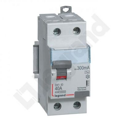 Wyłącznik Różnicowoprądowy P 302 2P 40A 300Ma Typ AC DX3 411525 LEGRAND (411525)