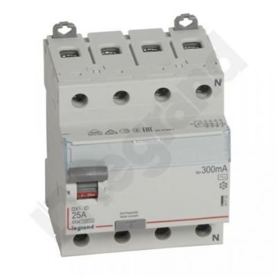 Wyłącznik Różnicowoprądowy P 304 4P 25A 300Ma Typ AC DX3 411722 LEGRAND (411722)