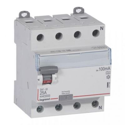 Wyłącznik Różnicowoprądowy P 304 4P 25A 100Ma Typa DX3 411769 LEGRAND (411769)