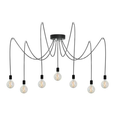 Lampex Lampa wisząca Ragno 7 E27 7x60W (656/7)