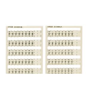 Ramka z oznacznikami E240,0-E249,7 209-965 /5szt./ WAGO (209-965)