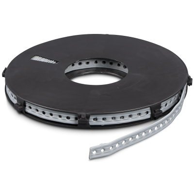 Taśma montażowa perforowana powlekana w osłonie – rolka 10m 1szt. RAWLPLUG (R-MTP-10M)