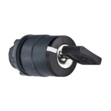 Harmony XB5 Przełącznik 3 położeniowy z kluczem fi22 stabilny 5 multichipów okrągły plastikowy ZB5AG3C SCHNEIDER (ZB5AG3C)