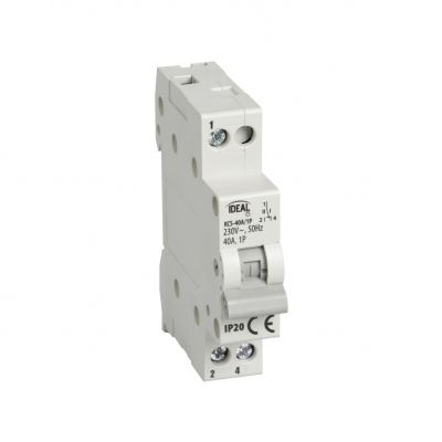  Przełącznik instalacyjny 1P 40A KCS-40A/1P IDEAL KANLUX (23255)