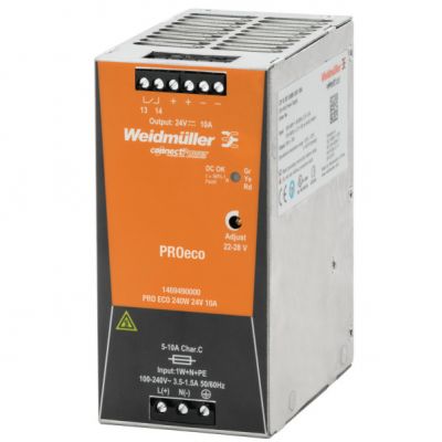 WEIDMULLER PRO ECO 240W 24V 10A Zasilanie 1469490000 (1469490000)