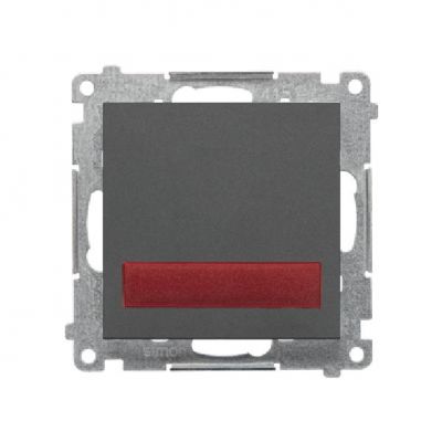 Simon 55 Sygnalizator świetlny LED – światło czerwone 230V Grafitowy mat TESS2.01/116 (TESS2.01/116)