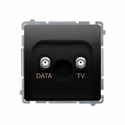Simon BASIC WMUA-07xxxx-Y013 Gniazdo antenowe TV-DATA (moduł) 1x wejście: 5–1000 (BMAD1.01/49)