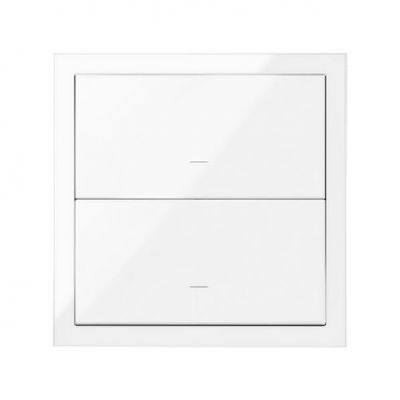 Simon 100 Panel 1-krotny: 2 klawisze biały 10020103-130 KONTAKT (10020103-130)
