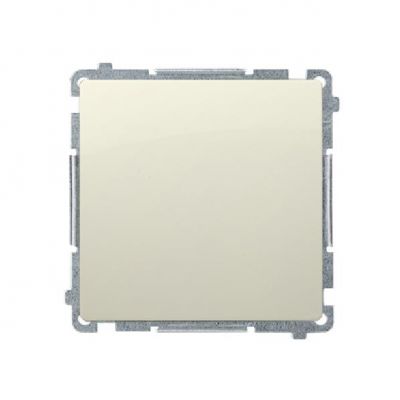 Simon Basic Łącznik schodowy bez piktogramu 16A 250V zaciski śrubowe beż BMW6A.01/X/12 KONTAKT (BMW6A.01/X/12)