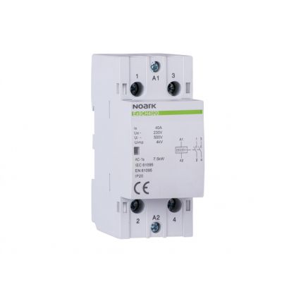 Ex9CH63 02 230V 50/60Hz Stycznik instalacyjny 63A 230V styki 2NC 107026 NOARK (107026)