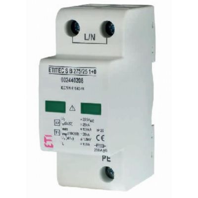 Ogranicznik przepięć T1+T2 (B+C) ETITEC S B 275/25 1+0 002440208 ETI (002440208)