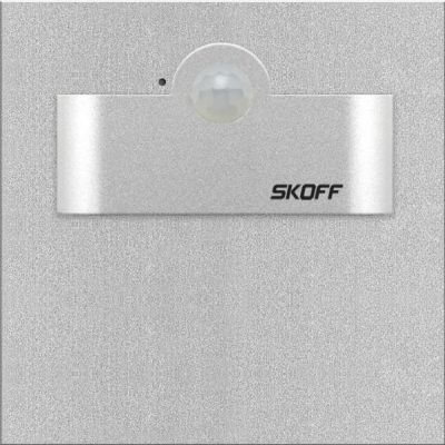 Oprawa schodowa LED Tango Short LED PIR 120 Motion Sensor Light 1,0W 10V DC 6500K barwa zimna IP20 aluminium SKOFF (MK-TAN-G-W-1-ML-ML-01)