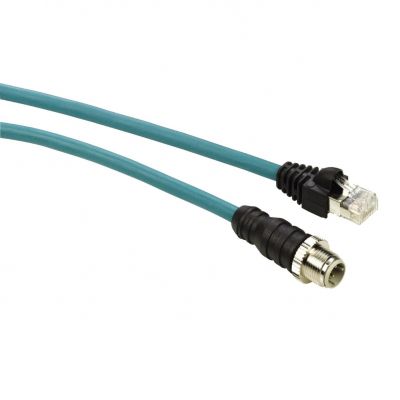 Przewód Ethernet M12-RJ45 10m TCSECL1M3M10S2 SCHNEIDER (TCSECL1M3M10S2)