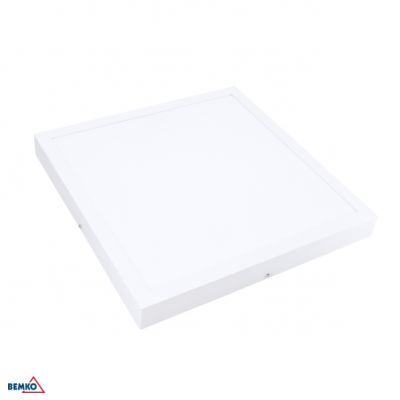 PANEL BACKLIGHT DENAR BLD 32W 4000K 3500LM IP44 40x40 SREBRNY CZ. PIR BEMKO (C72-BLD-044-320-4K-SL-PIR)