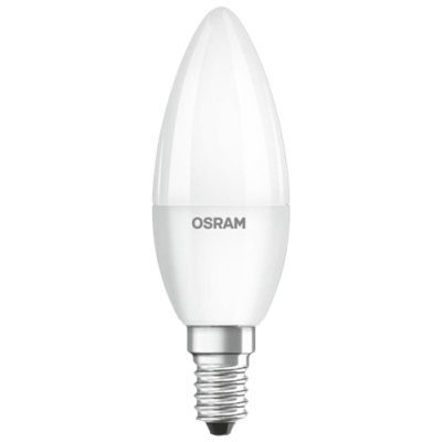 Żarówka LED /4szt./ Świeczka E14 4,9W=40W 470lm ciepła biel 180st OSRAM (4058075819474)