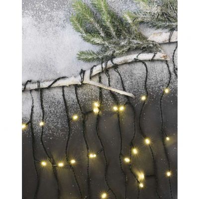 Lampki choinkowe sople XMAS różne tryby 9W 600LED 10m IP44 ciepły biały D4CW03 EMOS (D4CW03)