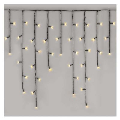 Lampki choinkowe sople XMAS różne tryby 9W 600LED 10m IP44 ciepły biały D4CW03 EMOS (D4CW03)