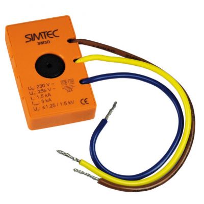 Iskiernikowo - warystorowy ogranicznik przepięć SM3D SIMTEC pomarańczowy SIMET (85303000)