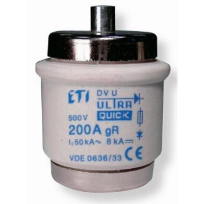 Wkładka topikowa ultraszybka DV UQ gR 160A 500V 004325002 ETI (004325002)