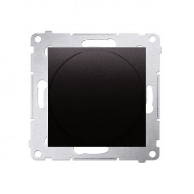 Simon 54 Ściemniacz obrotowy do LED ściemnialnych 230 V 2–250 W antracyt. Maksymalna ilość zródeł LED - 10 szt. DS9L.01/48 KONTAKT (DS9L.01/48)