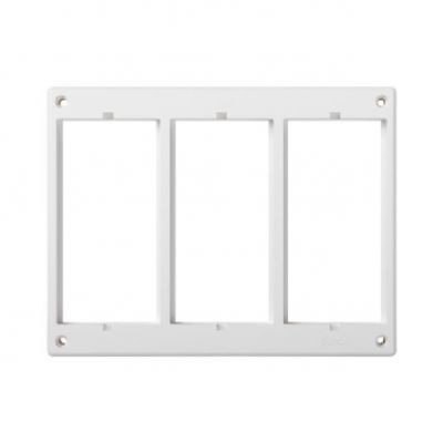 Simon Connect Ramka 3-modułowa czysta biel SM302/9 KONTAKT (SM302/9)